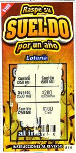 loteria tickets de raspar