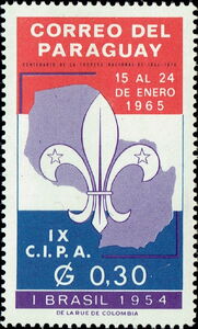 Emblem and I Brazil, 1954