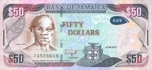 Banknote: 50 Dollars (Jamaica(2013-2020 