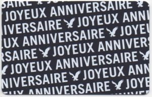 Gift Card Joyeux Anniversaire American Eagle Canada American Eagle Col Ca Aeo Sv