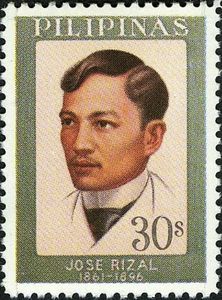 Stamp: José Rizal (1861-1896) (Philippines(Famous Filipinos) Mi:PH
