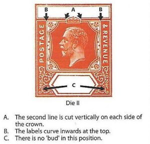 King George V (1865-1936) - Die II