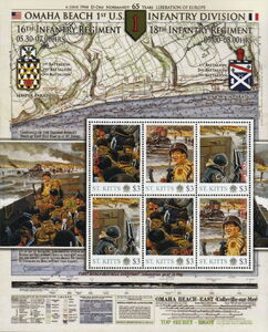 D-Day Omaha Beach 1st US Infantry Division