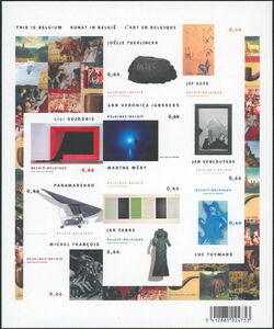 This is Belgium. 3th Issue. Art in Belgium