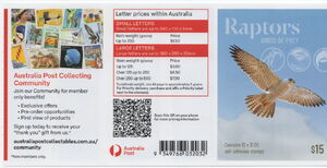 Grey Falcon (Falco hypoleucos)