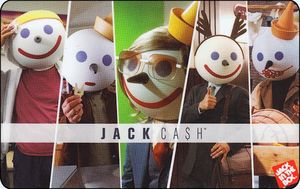 Gift Card: Jack Ca$H-JACK in The Box (Jack in The Box