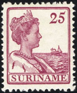 Queen Wilhelmina to the right