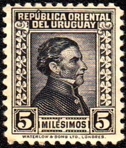 Stamp: General José Artigas (1764-1850) (Uruguay(Artigas by Blanes