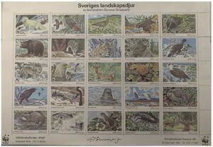Swedish landscape animals
