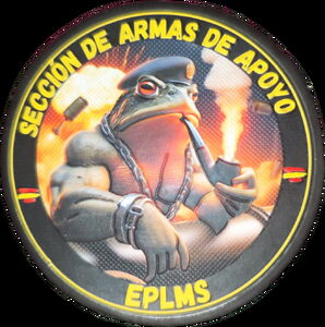 Decoration: Sección de Armas de Apoyo, EPLM, 2° Grupo Húsares de la
