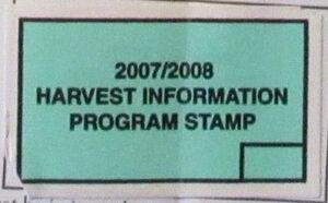 Harvest Information Program Stamp