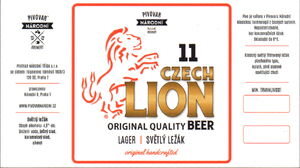 Czech Lion 11 světlý ležák