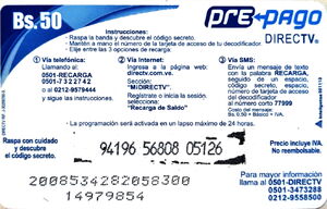 Prepago DIRECTV