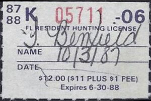Resident Hunting License