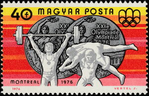 Weightlifting and Wrestling (silver medals)