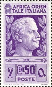 Effigy of King Vittorio Emanuele III