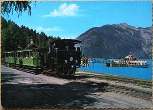 Light Rail Transport at Lake Achen, Tyrol