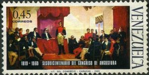 Bolivar is elected as president