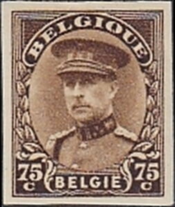 King Albert I with Kepi