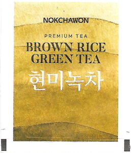 Tea Bag: Brown rice green tea (Nokchawon, Korea, South(Premium tea) Col ...
