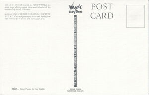 Follow the Birds via B.C. Ferries