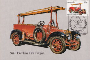 1914 Hotchkiss Fire Engine