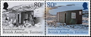 Sello: Blaiklock Island Refuge (Territorio Antártico Británico(Historic ...