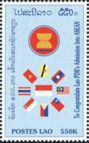 INDONESIA Flag centered