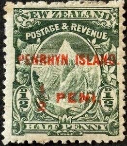 Mount Cook overprinted