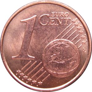 1 euro cent 2005