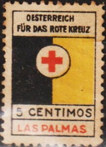 Oesterreich fur das Rote Kreuze. Las Palmas