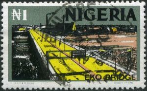 Eko Bridge - photogravure