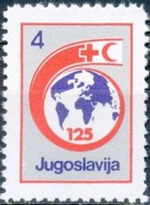 Charity stamp (Red Cross week)