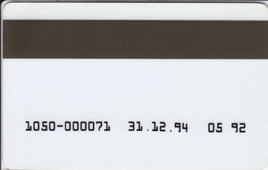 Phonecard: Singlelayer testcard (Test, Proof, Sample & Demo Cards ...