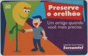 Phonecard Preserve O Orelhao Um Amigo Qdo Voce Mais Precisa Sercomtel 32 Brazil Preserve O Orelhao Col Br Ser 042