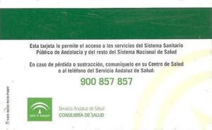 Consejería de Salud - Tarjeta Sanitaria Individual