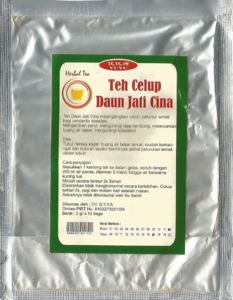 Tea Bag Teh Celup Daun Jati Cina 140x180 Yuyu Indonesia Herbal Tea Col Tb Id 0295