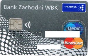 Bank Card Payback Bank Zachodni Wbk Poland Col Pl Mc