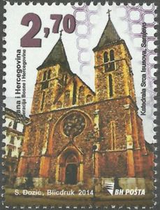 Jesus' Heart Cathedral in Sarajevo