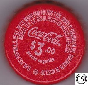Tapa De Botella Coca Cola The Coca Cola Company Mexico Col So Mx