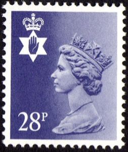Queen Elizabeth II - Northern Ireland - Machin Portrait