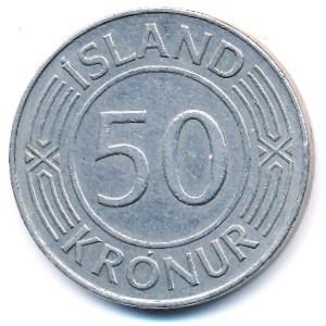 50 Kronur (Parliament Building)