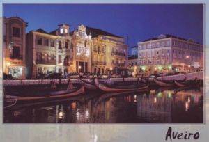 Postkard Aveiro De Noite Portugal Aveiro Col Pt Coln 0109