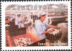 Workers in Cotton Mill