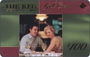 Gift Card: Couple (The Keg, Canada(Keg Steakhouse & Bar ...