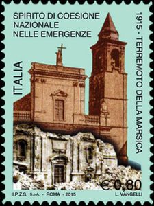 Centenary of the earthquake of Marsica