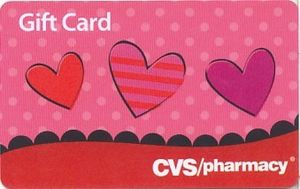 Gift Card: Hearts (CVS Pharmacy, United States of America) (CVS ...