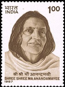 Shree Shree Ma Anandamayee (1896-1982) Commemoration