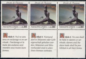 The Unknown Slave (1968), sculpture by Albert Mangonès