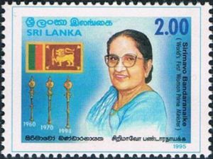 Sirimavo Bandaranaike, prime minister